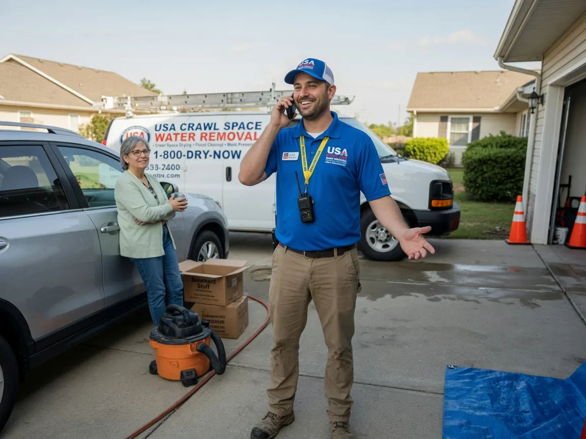 Crawl Space Water Removal Mulvane, KS FAQs